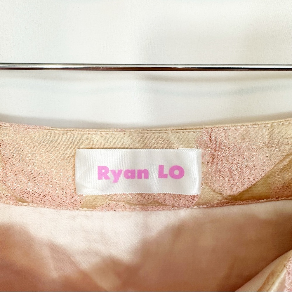 Ryan Lo Ruffle Lace Tiered Tulle Pastel Designer Skirt - Picture 8 of 8
